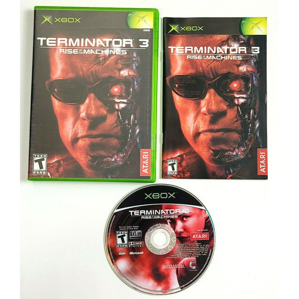 TERMINATOR 3: RISE OF THE MACHINES - XBOX - COMPLETE!
